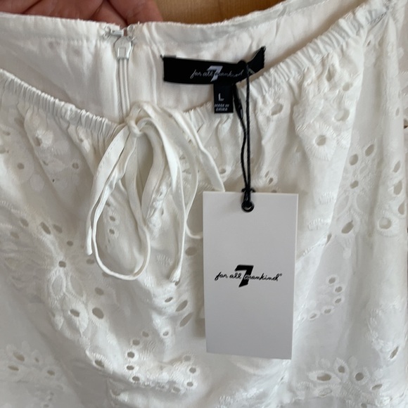 7 For All Mankind Eyelet Dress, NWT! - Picture 4 of 5